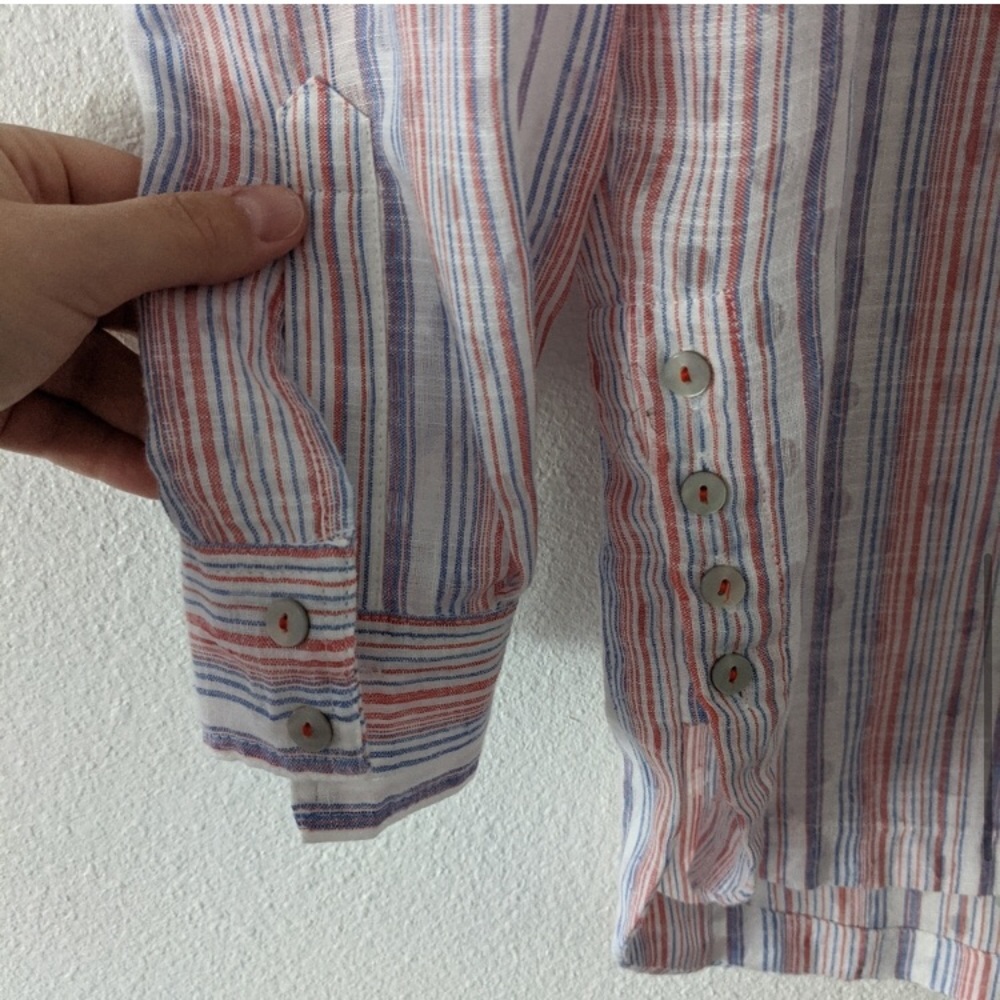 {Anthropologie} Maeve Oversized Button Up Shirt - Picture 5 of 8